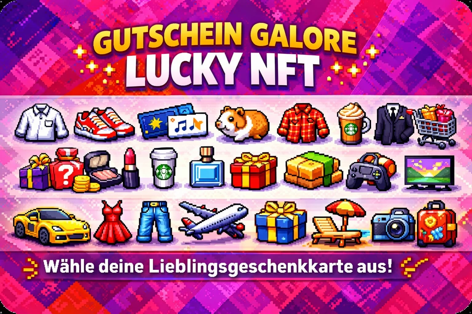 GESCHENKKARTEN.DE - BUY ONE LUCKY NFT GET ONE TICKET FREE
