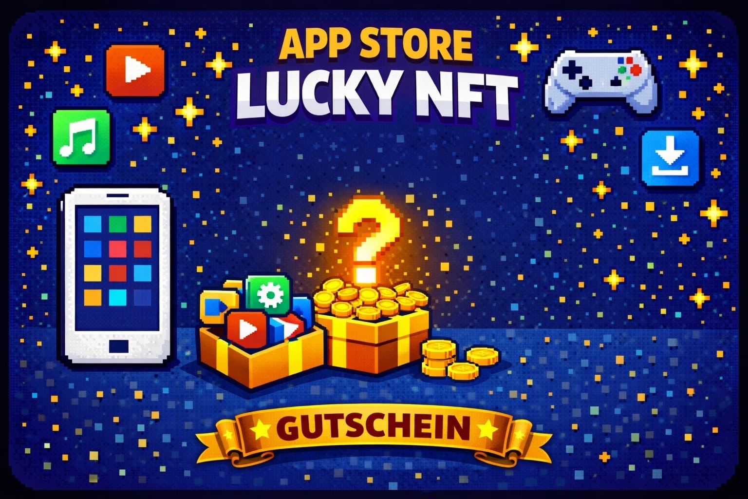 GOOGLE PLAY - BUY ONE LUCKY NFT GET ONE TICKET FREE