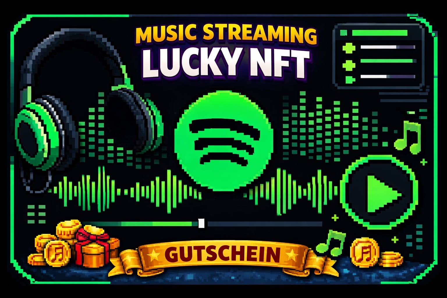 SPOTIFY - BUY ONE LUCKY NFT GET ONE TICKET FREE
