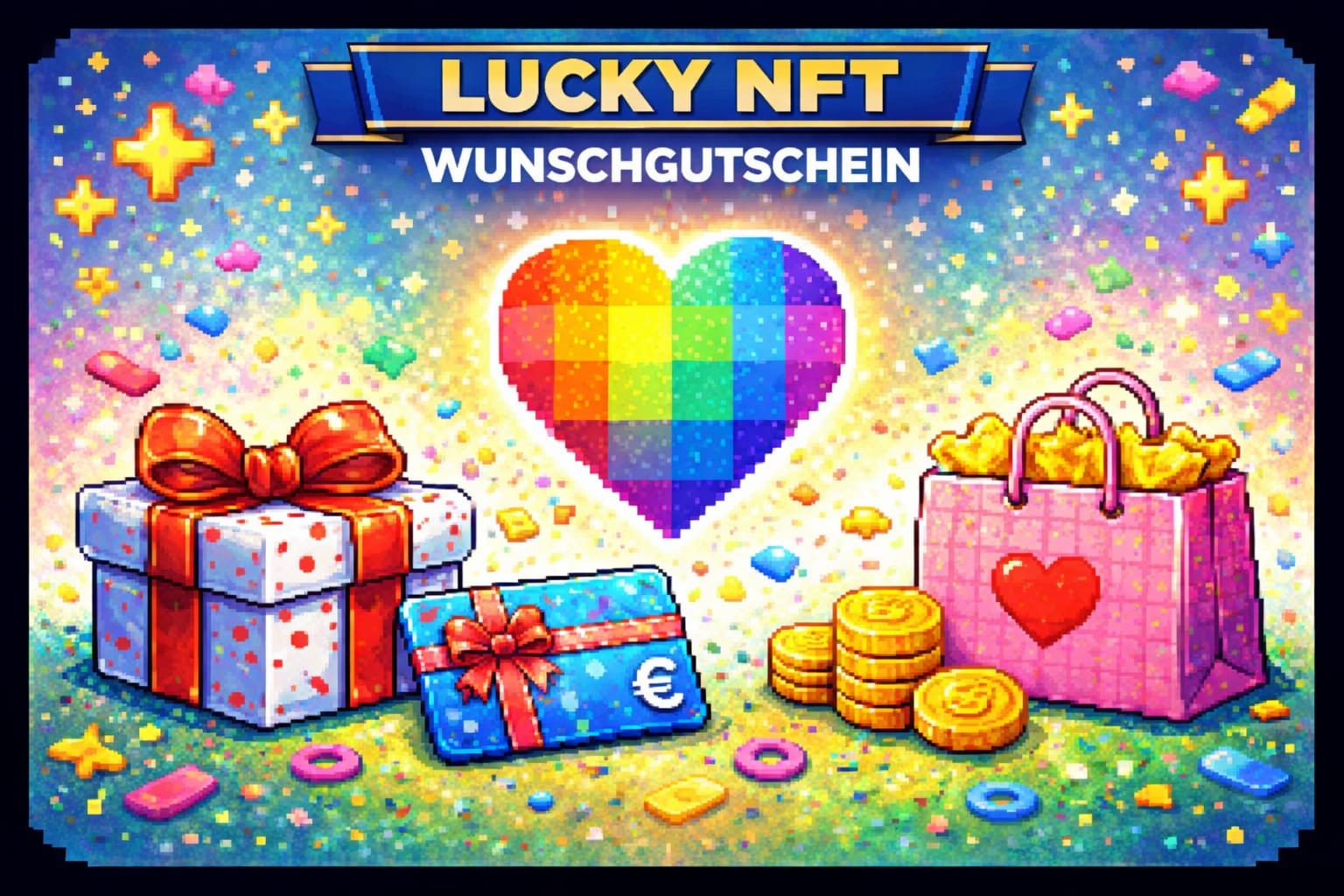 WUNSCHGUTSCHEIN - BUY ONE LUCKY NFT GET ONE TICKET FREE