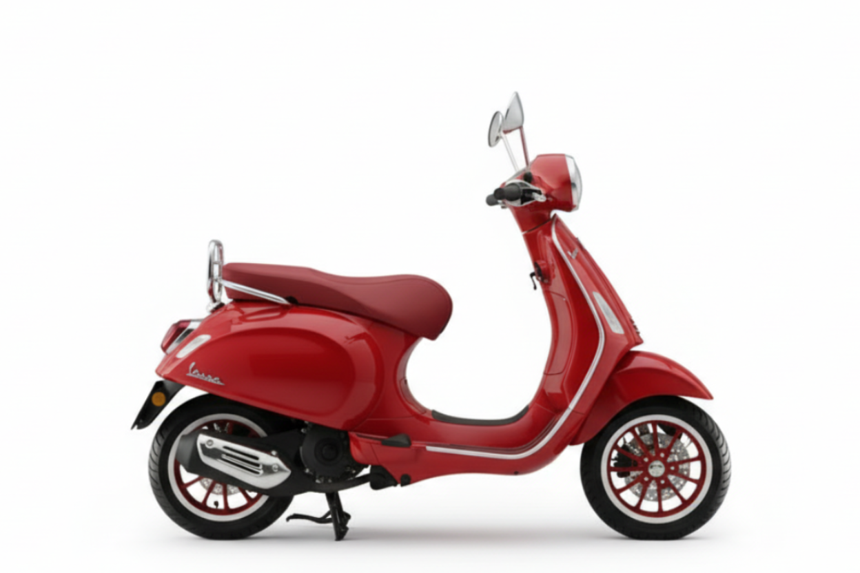 Vespa Primavera 50 RED - Comming Soon....
